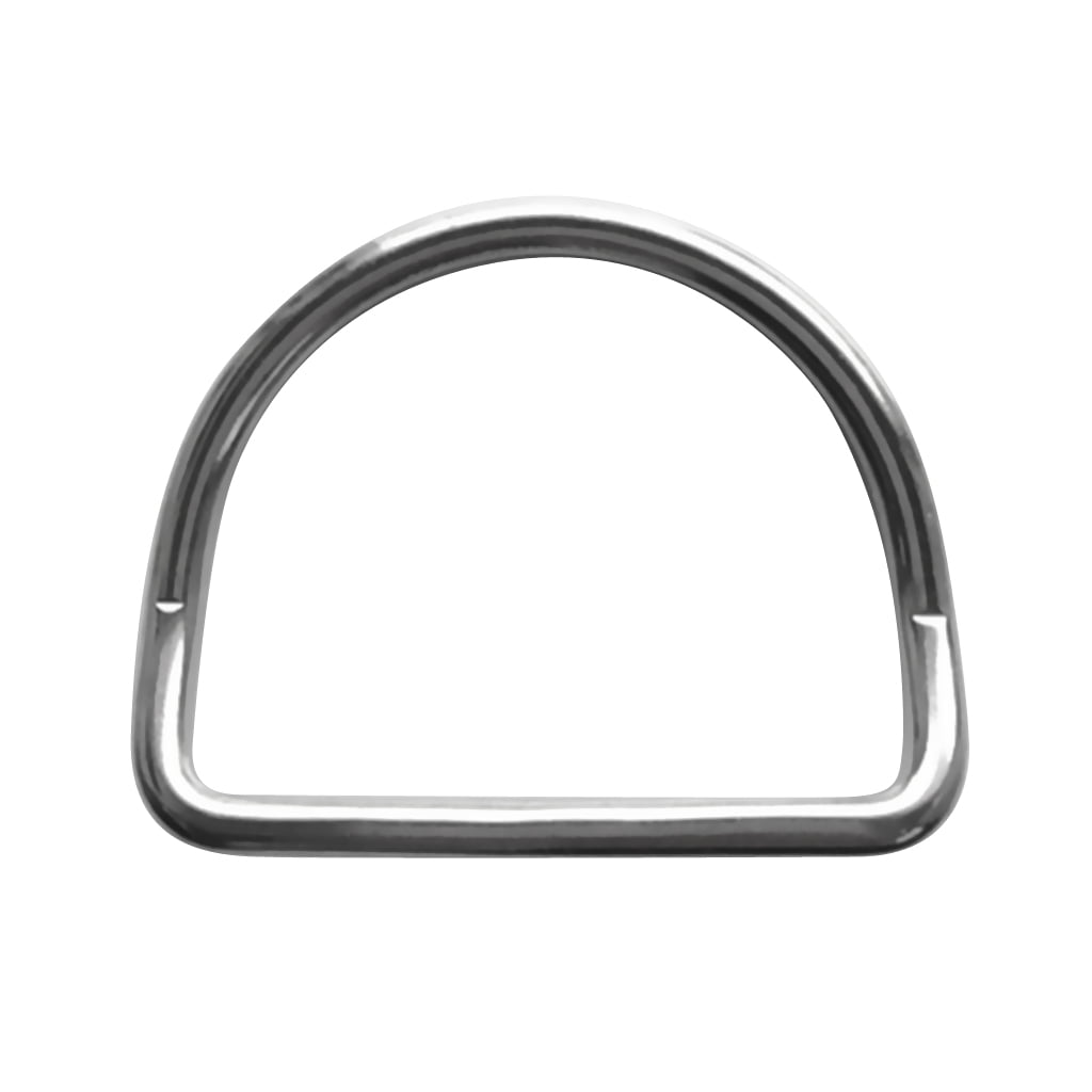Anti-corrosion 316 Stainless Steel Scuba Bent D Ring for 2 inch Webbing Belt