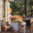 CQURE 12 Pack Fall Leaf Garland with Lights, 70.8 Ft 240 LED Battery ...