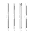 thumbnail image 3 of Professional Stainless Steel Blackhead Remover Kit - 4 Piece Pimple Extractor Tool Set for Acne Treatment, 3 of 7
