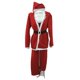 thumbnail image 3 of Disfraz de Papá Noel para hombres y mujeres, uniforme de arlequín travieso de circo divertido, decoración de fiesta de Navidad, Cosplay, nuevo, 1 Juego, 3 of 7