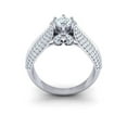 thumbnail image 3 of 2carat Round Cut Diamond Prong Women's Solitaire Bridal Engagement Ring Solid 18K Gold H SI2, 3 of 3