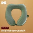 thumbnail image 2 of Popsugar Travel Neck Pillow - U Shaped Lightweight Memory Foam Neck Travel Pillow for Airplane and Car Travels, 2 of 6