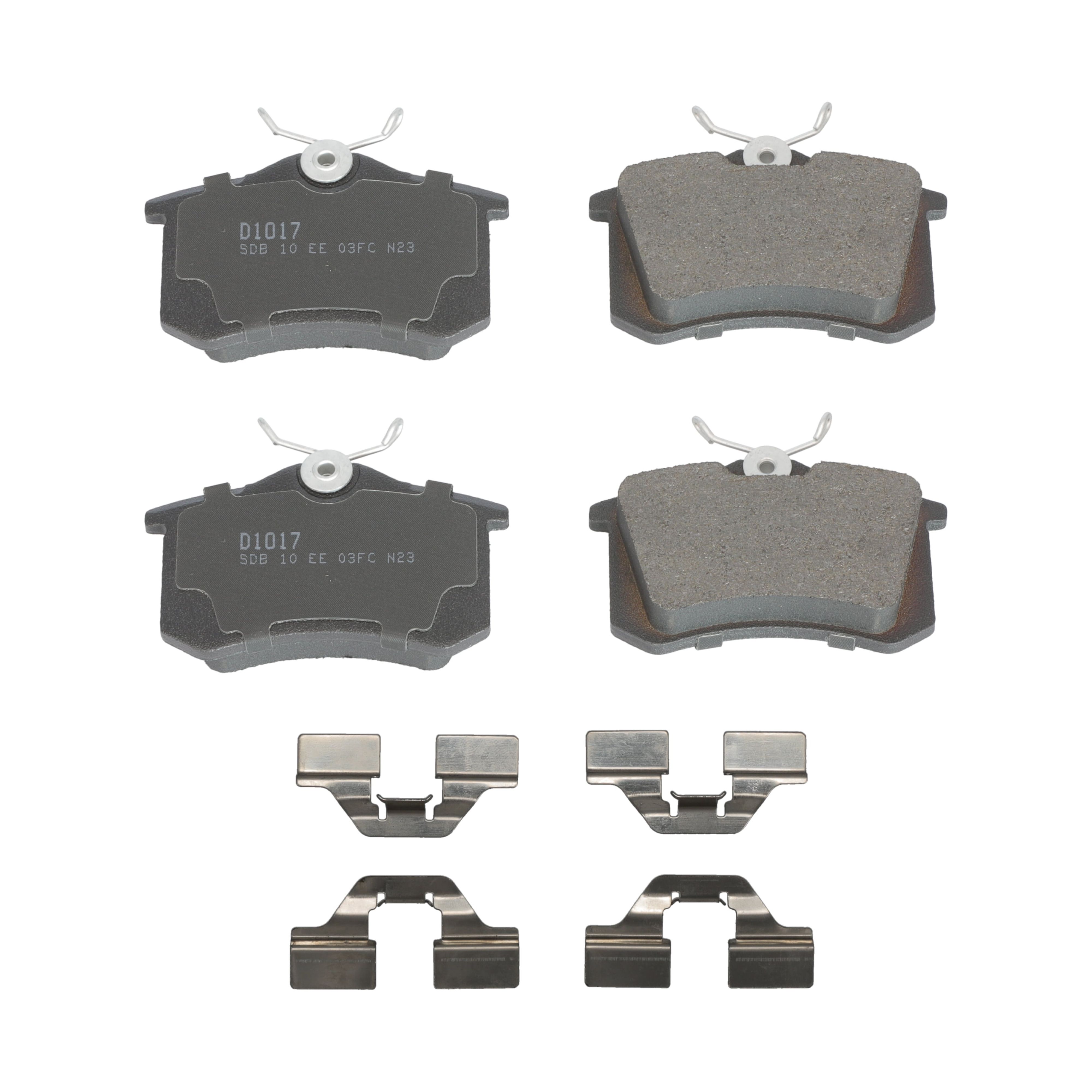 Winstop Brake Pad Set, Rear WS.1017.0.M, Volkswagen Jetta 2019-2012