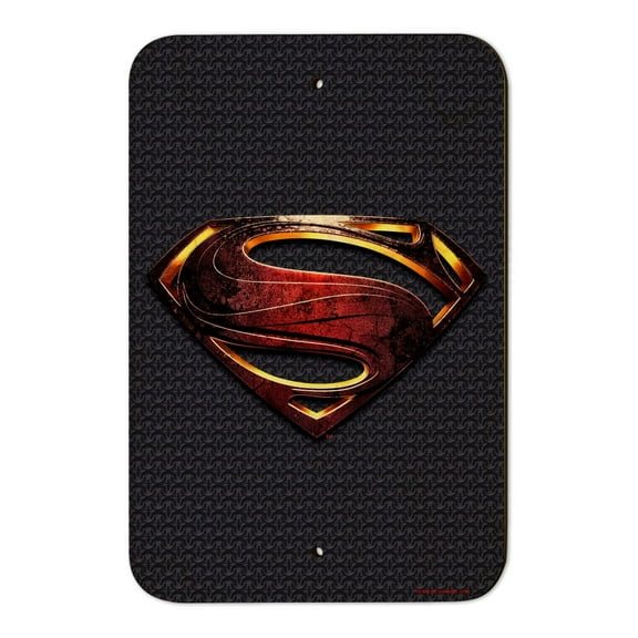 Justice League Movie Superman Logo Home Business Office Sign