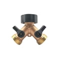 thumbnail image 1 of TIELUTT Solid Brass Body Backyard 2 Way down Faucet Spray Head Replacement Heavy Duty Faucets for Kitchen for 4 Laundry Faucet Hand Faucet Handle Motion Faucet for Laundry Room with, 1 of 4