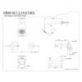 thumbnail image 2 of Kingston Brass KBX8143DL Concord Two-Handle Tub and Shower Faucet, Antique Brass, 2 of 2