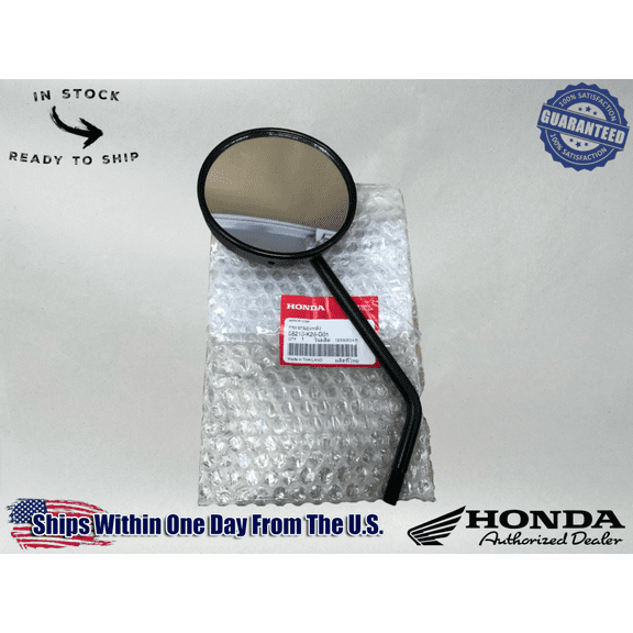 Honda OEM Genuine OEM RIGHT OR LEFT MIRROR 22-24 GROM 125  88210-K26-G01