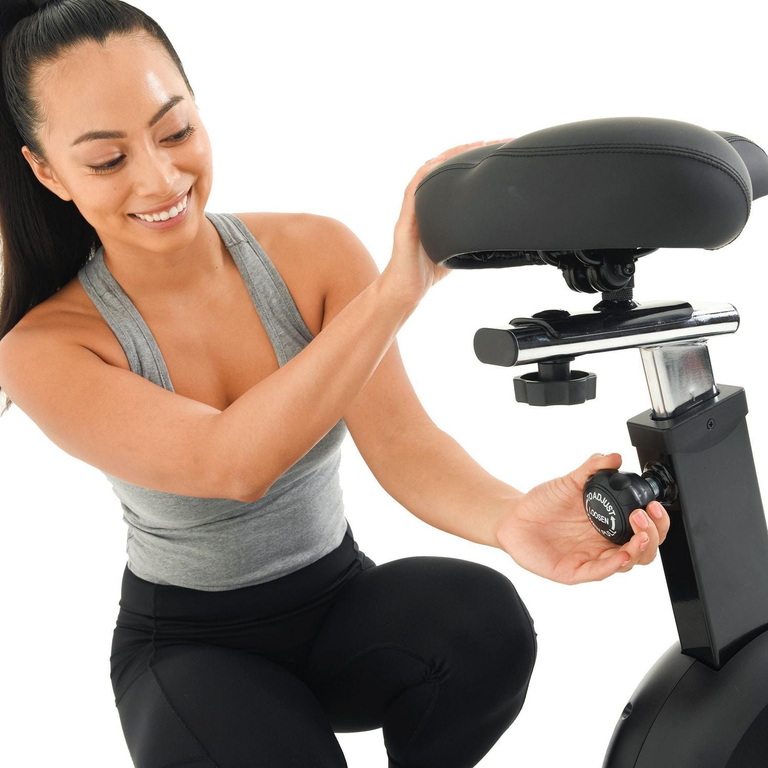 Women’s Health Men’s Health Eclipse Bluetooth Indoor Cycling Bike with MyCloudFitness App
