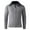 #287-Gray, variant on Men's Cardigan Sweater with Collar and Color Block Design, Knit Zip Front Jacket Long Sleeve Outerwear for Casual Daily Wear
