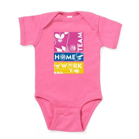 

CafePress - Power Rangers Team Home Work - Cute Infant Bodysuit Baby Romper