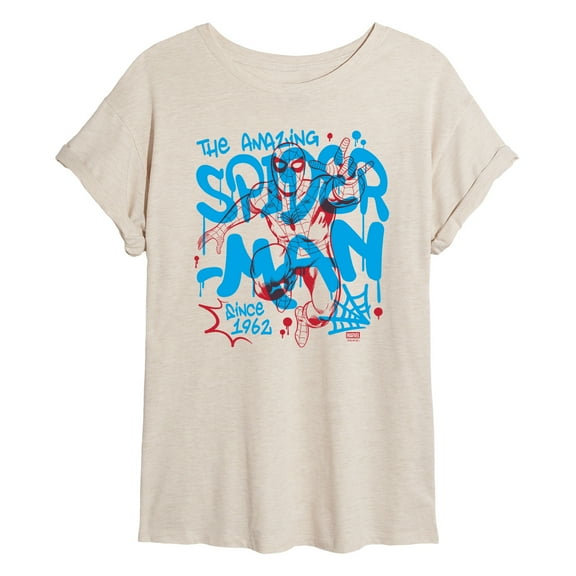 Marvel - Spider-Man Spray Paint Graffiti - Women's Graphic T-Shirt