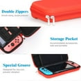 thumbnail image 2 of HEYSTOP Switch Carrying Case for Nintendo Switch Case with Screen Protector, 9 in 1 Package Compatible Switch OLED Accessories Kit and 6 Pcs Thumb Grip, Nintendo Switch old case Protective Case, 2 of 6