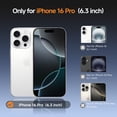 thumbnail image 3 of Magic John for iPhone 16 Pro Phone Case Compatible with MagSafe, Military Grade Drop Protection, Translucent Matte Back, 3 of 8