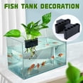 thumbnail image 5 of 2 soportes para plantas de acuario para tanque, soporte para plantas para pecera, taza de plástico para plantas acuáticas para colgar en la parte superior, adecuado para peceras Aquaponi, 5 of 5