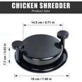 thumbnail image 4 of Wiueurtly Chicken Shredder Chicken Grinder Chicken Shredder Tool With Handle And Non Slip Base Shredding Tool For Chicken Pork Beef Salad Foods, 4 of 5