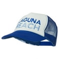 thumbnail image 2 of Laguna Beach Embroidered Foam Mesh Back Cap - Royal White OSFM, 2 of 5