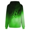 thumbnail image 5 of Under 10$ Buigttklop Women Long Sleeves Casual Hooded Printing Crewneck Pullover Sweatshirt Tops, 5 of 5