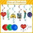 thumbnail image 3 of 36PCS New York City Party Decorations with 2PCS Pres-Strung American Nyc Banner 12PCS Cityscape Broadway Hanging Swirl Decorations 4PCS Honeycomb Centerpieces 24PCS New York Cupcake Toppers, 3 of 7