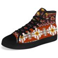 thumbnail image 5 of Aidianart Womens Aztec High Top Canvas Sneakers Native American High Top Shoes Size 10, 5 of 5