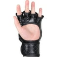 thumbnail image 3 of Combat Sports Traditional MMA Fight Gloves Regular Black / Red, 3 of 4
