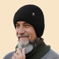 thumbnail image 4 of CSChome Cold Weather Thermal Hat Winter Hat - Thick Plush Elastic Knitted Soft Warm Dome Non-Slip Unisex, 4 of 7