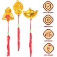 thumbnail image 4 of 18pcs Chinese Style Bonsai Crafts Tassel Pendants Hanging Ornaments Car Interior Decors, 4 of 6