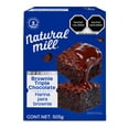 thumbnail image 2 of 4 pack Harina para preparar brownie Natural Mill  sabor triple chocolate 505g, 2 of 2