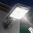 thumbnail image 2 of Fiudx Lámpara Solar de Jardín, Lámpara de Pared Impermeable para Exteriores, Sensor de Movimiento, Iluminación Led Blanca, Ahorro de Energía con Energía Solar, Control Remoto Fácil, Instalación Ajust, 2 of 7