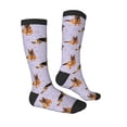 thumbnail image 3 of Daiia Sports Socks German Shepherd Dog Printed Novelty Crew Socks for Men Women Knee High Socks Cotton Socks Soft & Breathable Support Unisex Socks, 3 of 9