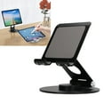 thumbnail image 4 of Support de Téléphone de Bureau, Support Réglable Pliable Base Stable à Rotation à 360 Degrés pour Tablette Noire, Argent, 4 of 8