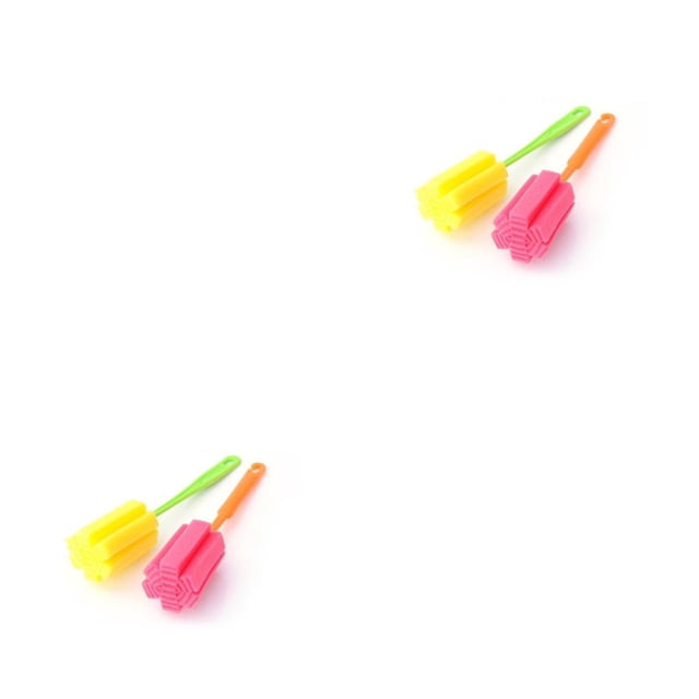 Billuyoard Esponja de mango largo desmontable ligera, 2 uds., taza limpiadora, cepillos para tazas, herramientas de limpieza de cocina, termo de cristal de 2piezas Billuyoard CBP016431