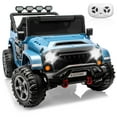 thumbnail image 1 of CazToi 24V 2 Seater 4x4 Kids Electric Ride On Car Remote Control 3 Speeds Bluetooth LED Lights Ages 3-8, 1 of 8