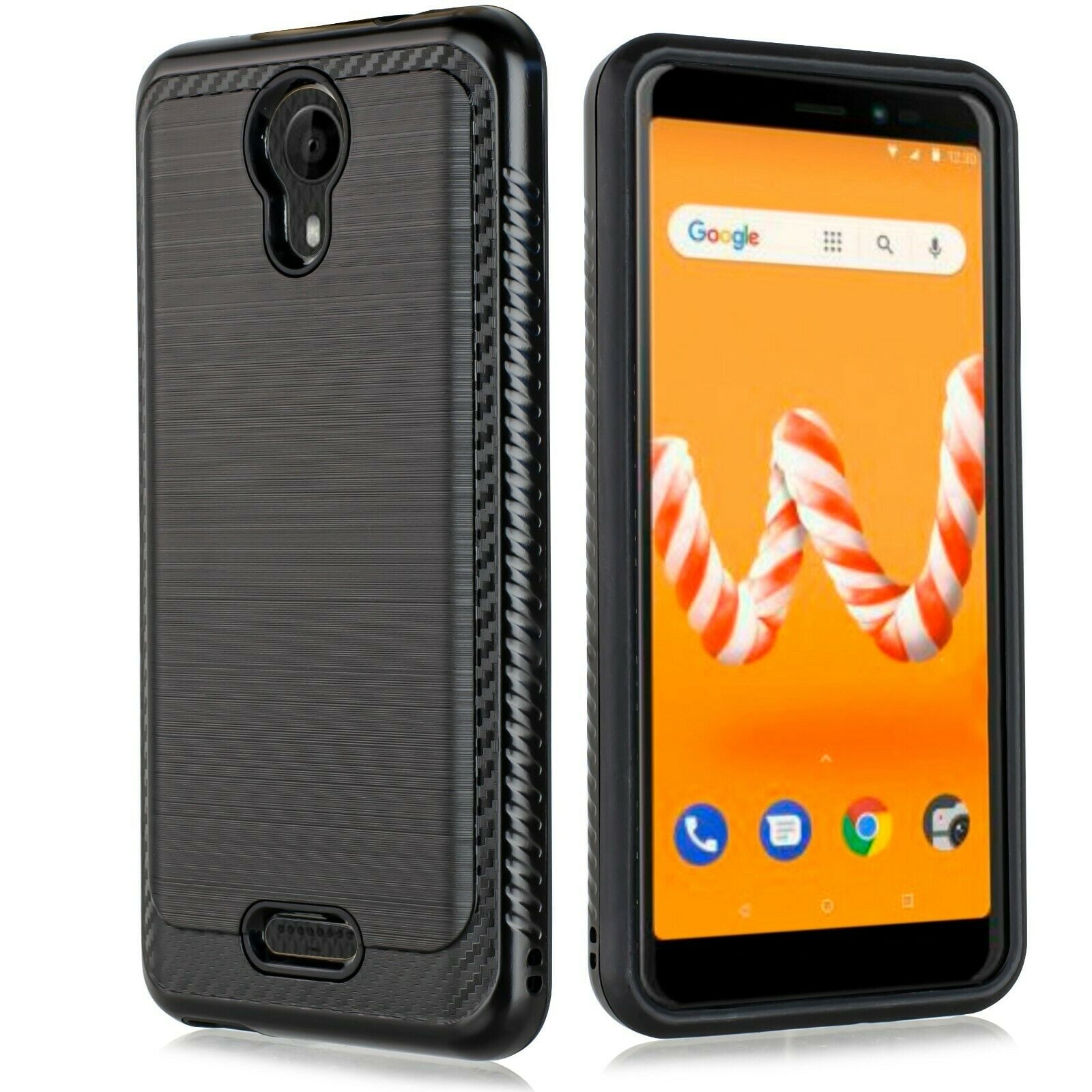 for Blu Wiko Ride WU300 Case Phone Case Brushed Hard Back Slip Dent