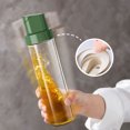 thumbnail image 3 of Botella dispensadora de Aceite de Oliva Cocina - Dispensador de aceite de vidrio con boquilla de acero inoxidable, 3 of 5