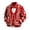Deep Red, variant on Christmas Corduroy Zip Up Jacket for Men Long Sleeve Mock Neck Sweatshirts Xmas Cute Print Casual Overshirts with Pockets Fall Winter Outwear