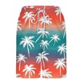 thumbnail image 4 of LIBRCLO Mens 2 in 1 Shorts Elastic Waist Hawaiian Style Printing Shorts Casual Fashion Quick Dry Beach Pants with Pockets and Drawstring, 4 of 6