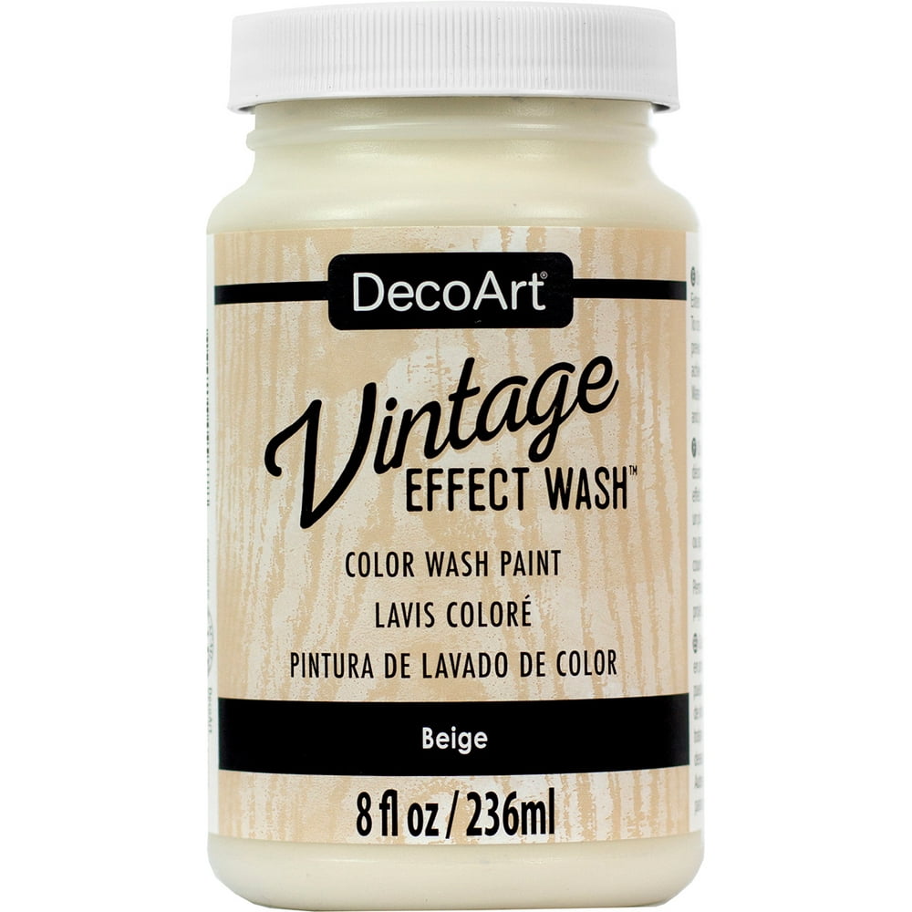 Decoart Vintage Effect Wash 8oz Beige