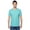 SCUBA BLUE, variant on Mens Cotton Jersey Crew T-Shirt SF45R (5 PACK)