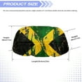 thumbnail image 7 of Jeiento Jamaica Flag Winch Cover Dustproof Winch Protection Cover with Elastic Band UV-Resistant Dust Cover for Electric Winches Trailer Cover Indoor Outdoor Winch Accessories, 7 of 7