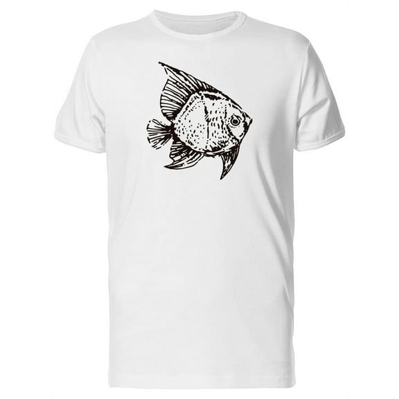 Exotic Fish Sketch, Male 3X-Large