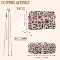thumbnail image 4 of FORMRS Women Crossbody Purse with Chain Strap Vegan Leather Shoulder Handbag, Pink Flowers, 4 of 7