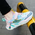 thumbnail image 5 of Futezty Kids Shoes High Fashion Sneakers Casual Sports Basketball Shoes Breathable Comfortable Boys Sneakers for Big Kids Boys Girls Shoes Kids Tennis Athletic Running Walking Lightweight Sneakers, 5 of 6