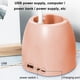 thumbnail image 5 of Lámparas para oficinas domésticas, lámparas LED recargables con Puerto de carga USB y soporte para teléfonos móviles de pluma, 3 niveles de atenuación y modo de luz nocturna 360 flexibles Goos, 5 of 5