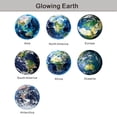 thumbnail image 1 of Pegatina de tierra luminosa de 30cm, pegatinas de pared fluorescentes de planeta universo, pegatinas DIY que brillan en la oscuridad, decoración de dormitorio para niños, 1 of 8