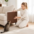 thumbnail image 4 of Cat Scratching Mat Cuttable Adhesive Wear-Resistant Carpet Furniture Protector, 16x79 Inch, Easy Install, Large Coverage, Heavy Duty, Self-Adhesive, Multi-Use, 4 of 5