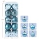 thumbnail image 3 of 20 bolas de Navidad blancas de 8 cm para colgar en el árbol de Navidad, bolas de nieve de espuma para decoración del hogar, adornos de fiesta de Año Nuevo, 3 of 5