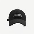 thumbnail image 1 of Gorras de sol bordadas simples para adolescentes, niñas, niños, viajes al aire libre, compras, vestido, estudiantes, mujeres, Snapback, sombreros de béisbol, barato, 1 of 4