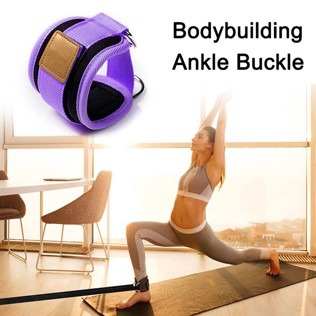 Correas de tobillo deportivas para Fitness soporte de anillo en D Likrtyny puños de tobillo para entrenamientos de gimnasio máquinas de Cable accesorios para ejercicios de pi