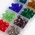 thumbnail image 4 of 1 Box Glass Beads Section Glass Loose Beads Spacer Beads Jewelry Making Charms, 4 of 8