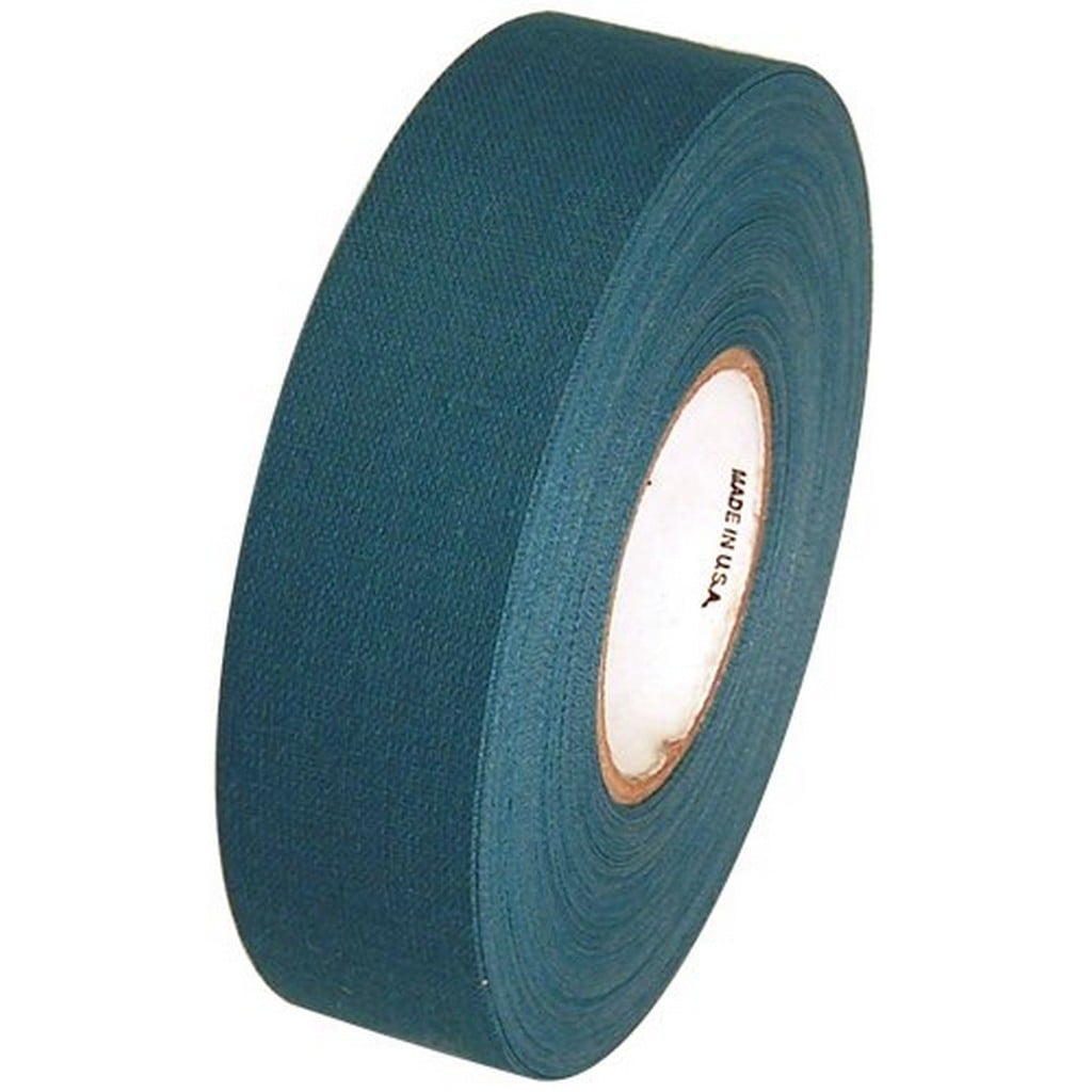 Cloth hockey stick tape, several colors, Teal Blue 1' x 25 yds 3 pack
